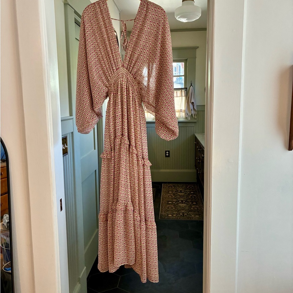 NWT MISA LOS ANGELES STEFANYA MIDI DRESS SZ S